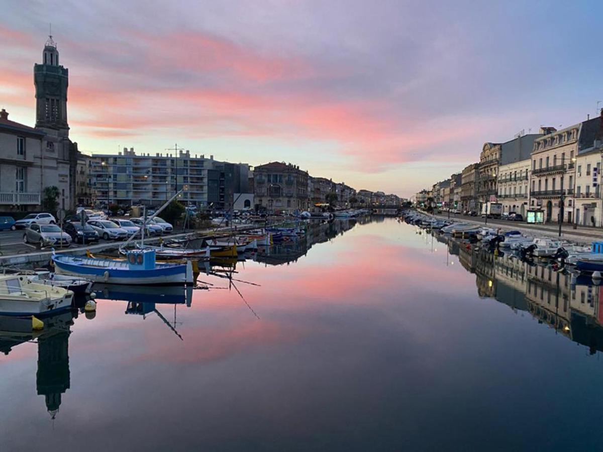 Hypercentre, Grand Studio Charmant Traversant De 47M2 Sète Eksteriør bilde